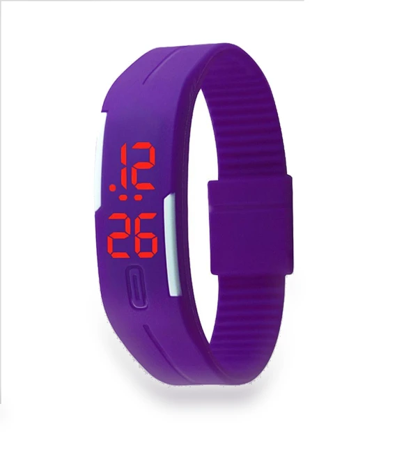 Outdoor Silicone LED Touchscreen Sports Watch — Active Timepieces, Eastman