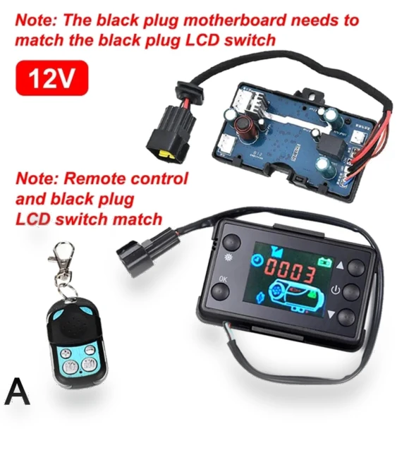 Parking Heater Control Board — Air Temperature Overrides, Timeless Home