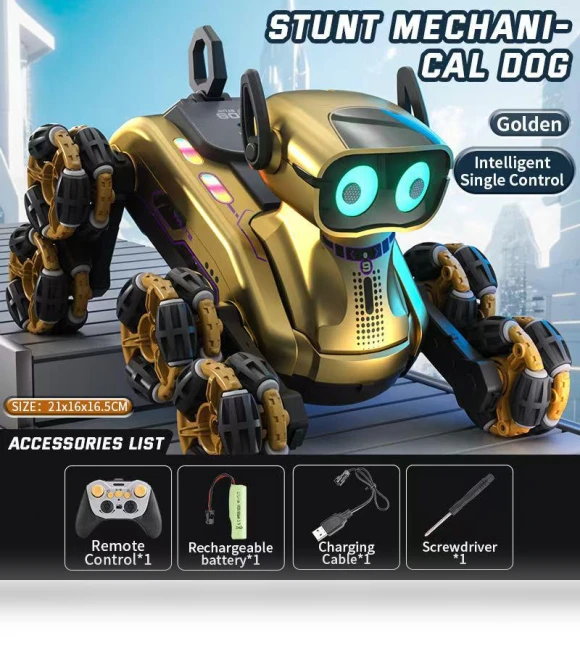Robot Dog Toy with Remote Control — Interactive Figures & Robots, Toys Space