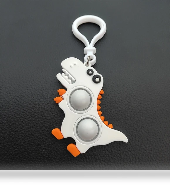 Silicone Desktop Puzzle Toy — Executive Desk, Polar Bear