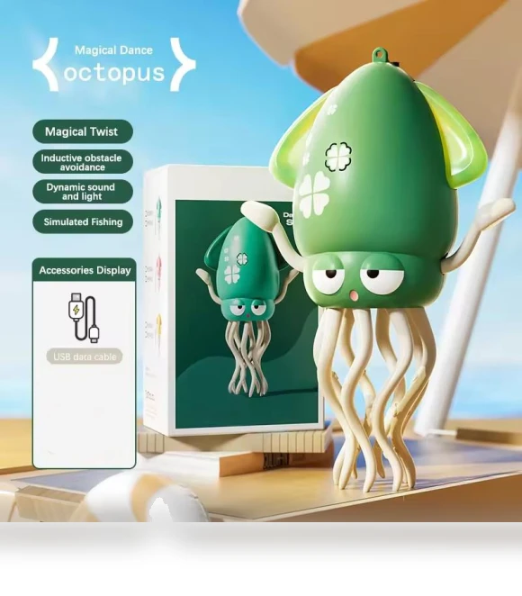 Smart Dancing Octopus Robot — Interactive Learning Devices, GoGirls