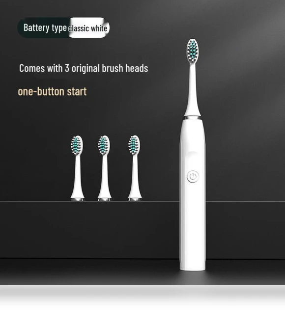 Smart Electric Toothbrush Set with Wireless Charging — Chargers, TrendVibeCN