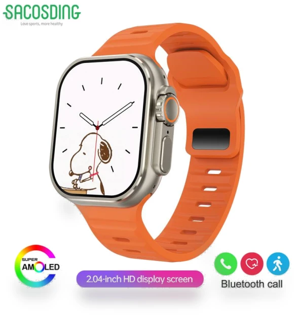 Smart Watch with AMOLED Display — Smartwatches, SACOSDING