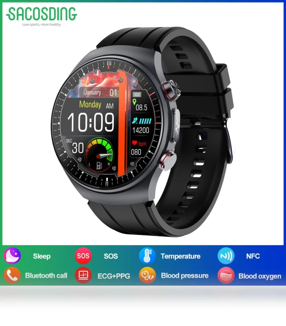 Smart Watch with NFC — Smartwatches, SACOSDING