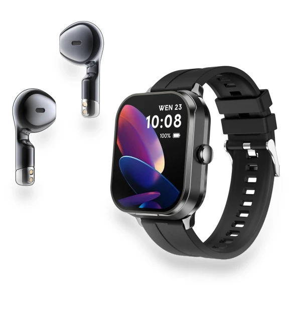 Smartwatch with Bluetooth Earbuds — Wearable Accessories, Tiktkkkk