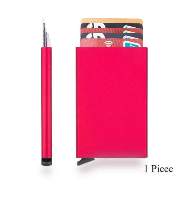Thin Metal RFID Credit Card Holder — Travel Wallets, Fashionable bags
