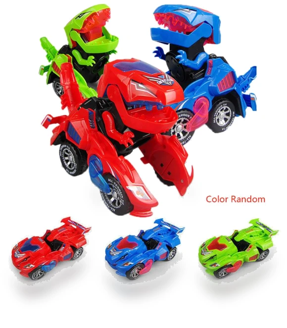 Transforming Dinosaur LED Car Toy — Toy Vehicles, TinyJoy