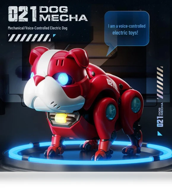 Voice-Controlled Smart Robot Dog — Interactive Animal Companions, Super Go