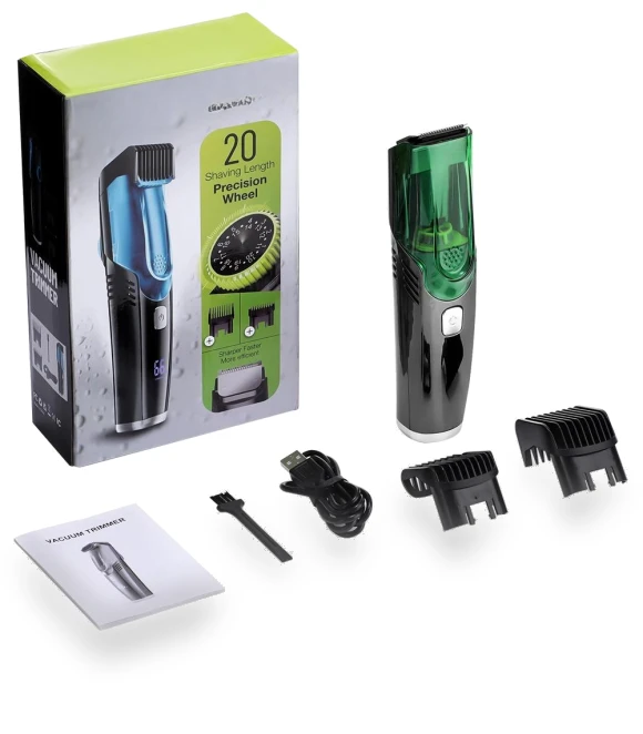 Wireless Men's Beard Trimmer — Nose & Ear Trimmers, Light makeup