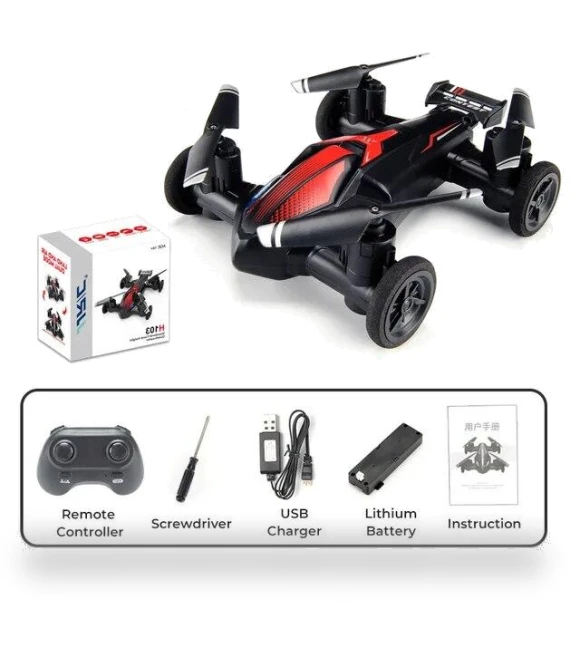 2-in-1 Remote Control Drone Land-Air — RC Helicopters, LYZRC