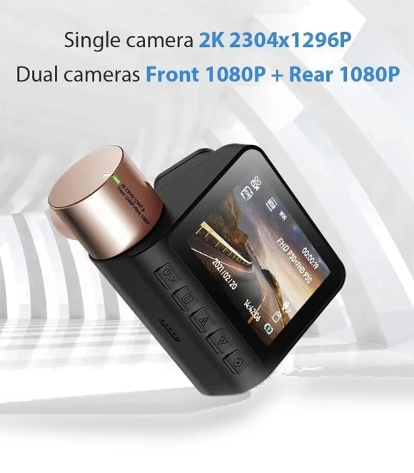 2K Car Dash Cam — Dashboard Cameras, SOONPHO