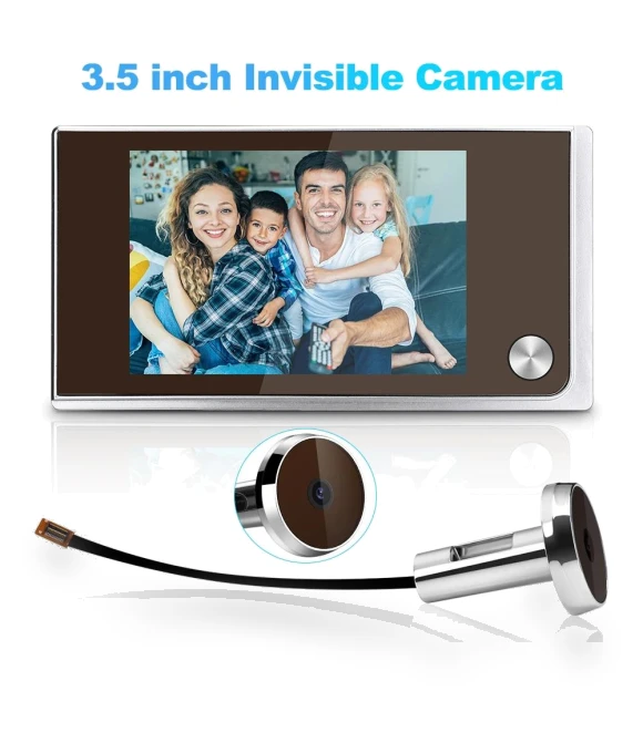 3.5-inch peephole camera doorbell — Smart Home Security, wmlike mz