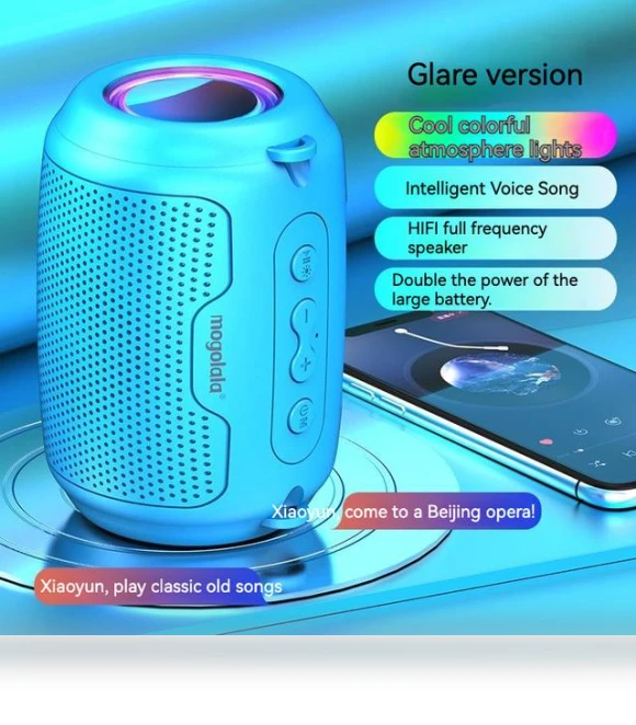 AI Bluetooth Speaker — Portable Audio, Better&Healthy Life