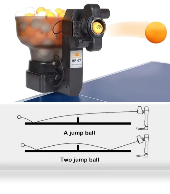 Automatic Ball Machine for Training Exercises — Tabletop Table Tennis, Ideal World