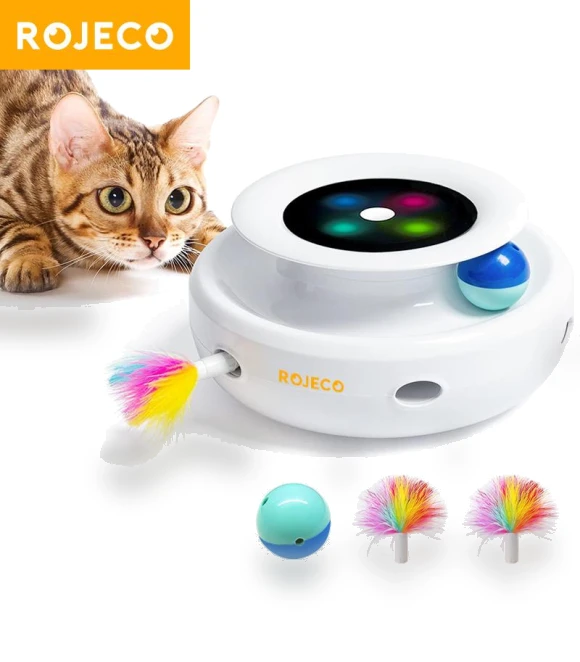Automatic Fun Feather Ball — Interactive Animal Companions, Home selection