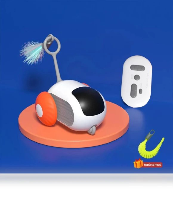 Automatic Moving Toy Car for Cats and Dogs — Interactive Animal Companions, sunshine888