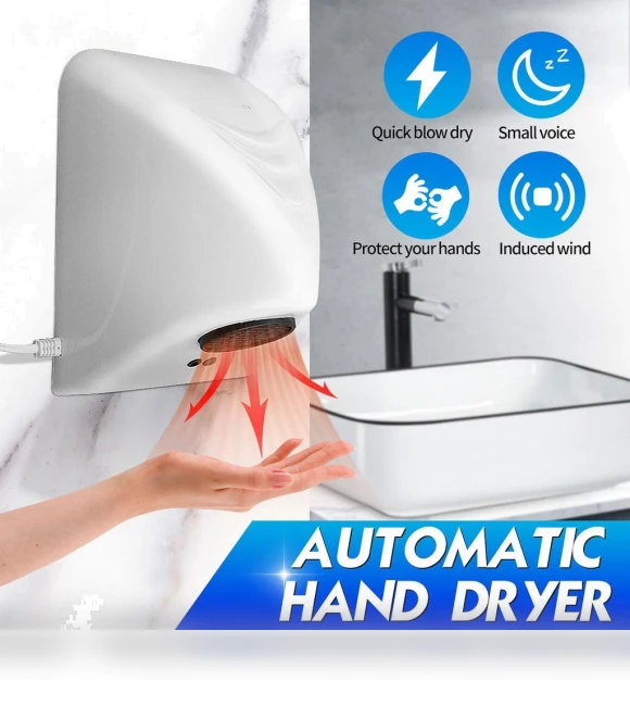 Automatic Sensor Hand Dryer — Hand Dryers, Ideal World