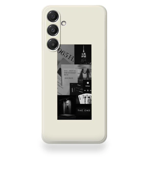Case Stitching Photos Pattern Printing Straight Edge TPU Phone Back Cover — Bumpers, Smartwatch 2025