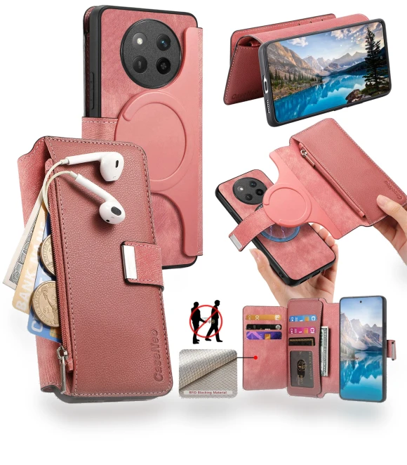 Detachable Magnetic Leather Flip Phone Cover — Smartwatch Protectors, Smartwatch 2025