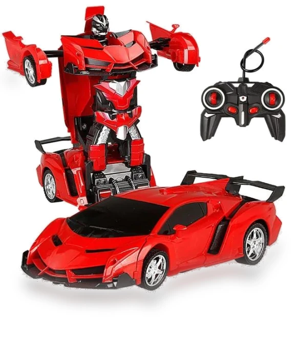 Electric Remote Control Car 2 in 1 — Interactive Figures & Robots, JJRC