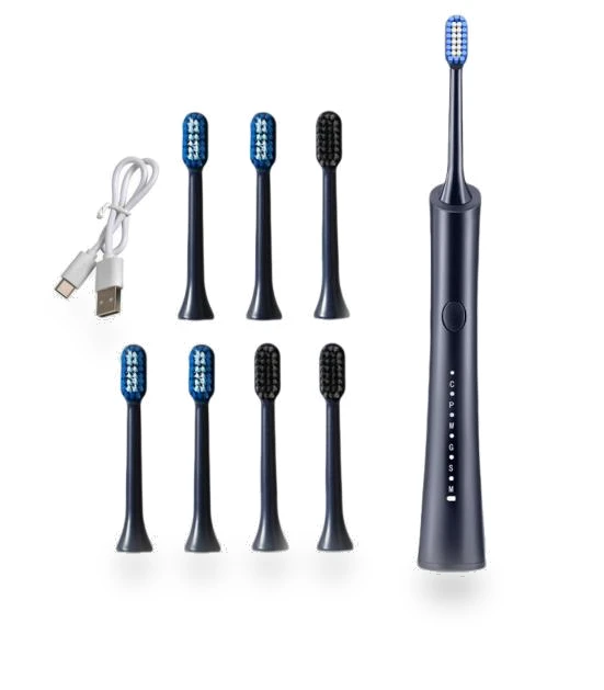 Electric Toothbrush with 5 Brush Heads — Electric Toothbrush Heads, TOP MALL-005
