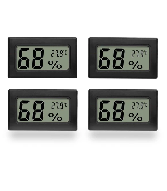 LCD Digital Thermometer Hygrometer — Home Climate Control, Boasorte Lounge