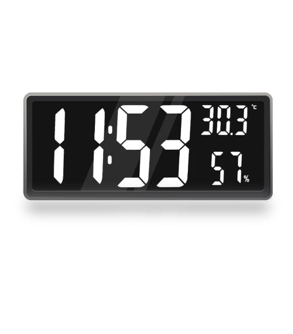 LED Digital Display Wall Clock — Clocks, Fashionable bags