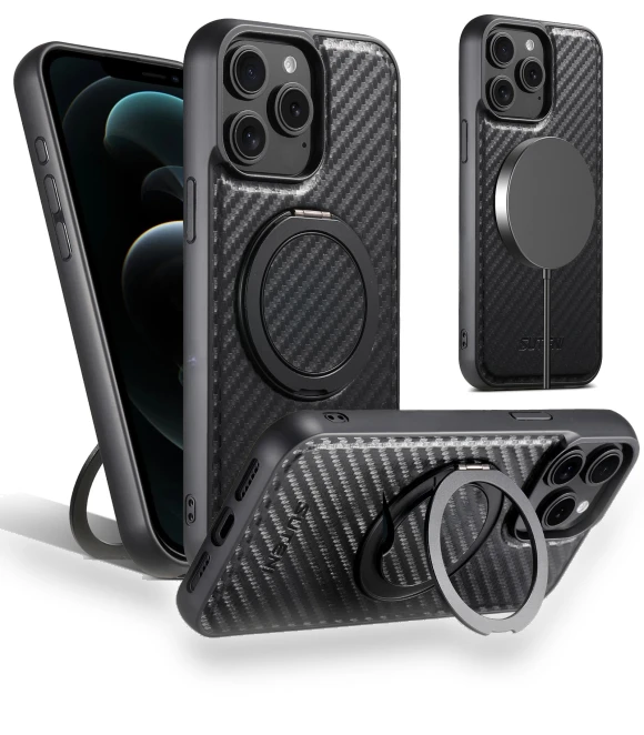 Magnetic Case with Rotating Kickstand — Phone Accessories, Smartwatch 2025