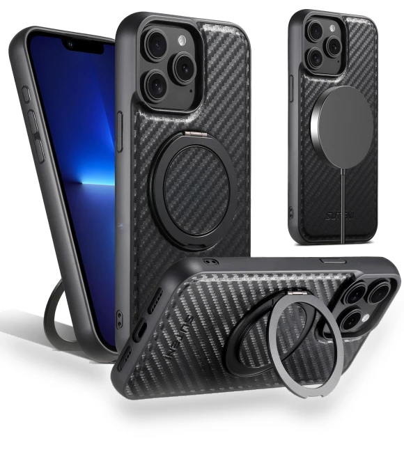Magnetic Case with Rotating Kickstand — Phone Accessories, Smartwatch 2025