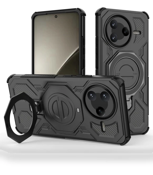 Magnetic Case with Rotating Metal Kickstand — Phone Accessories, Smartwatch 2025