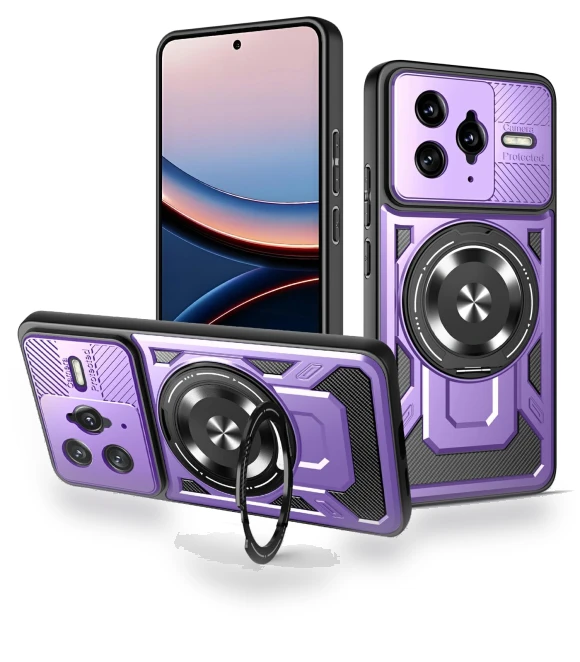 Magnetic Case with Rotating Stand — Phone Accessories, Smartwatch 2025