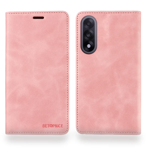 Magnetic Closure RFID Blocking Wallet Stand Leather Phone Cover — Phone Accessories, Smartwatch 2025
