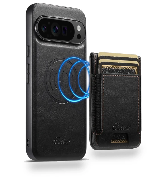 MagSafe Compatible Phone Case with Card Holder & Kickstand — Phone Accessories, Smartwatch 2025