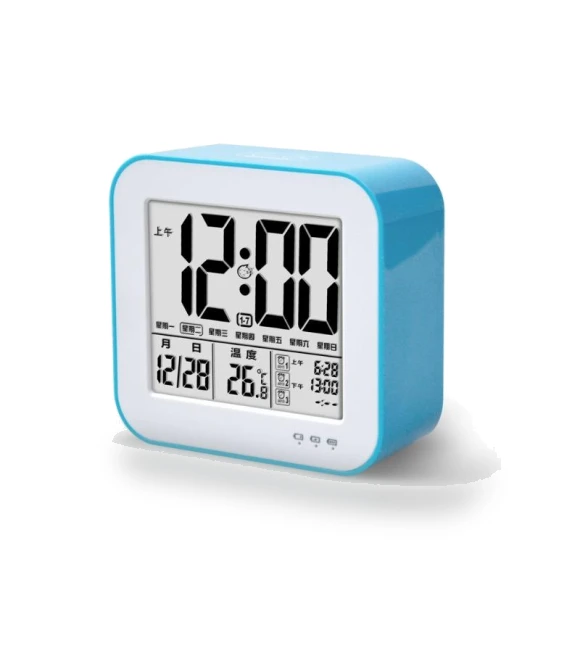 Multifunctional USB Smart Light Sensor Alarm Clock — Alarm, Fashionable bags