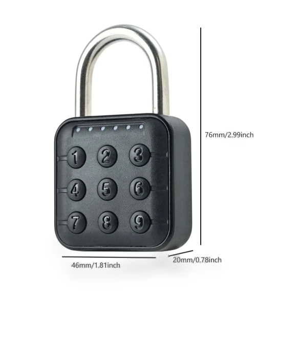 Smart Door Lock with Fingerprint Scanner — Biometric Security, Tool parts