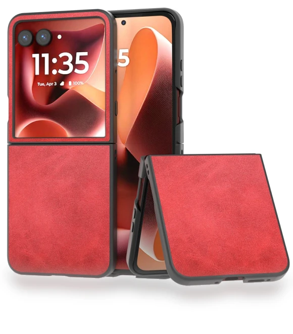 Textured Cow Leather Shockproof Case — Basic Cases, Smartwatch 2025