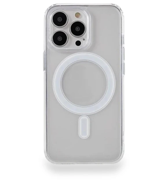 Transparent MagSafe Compatible Phone Case — Phone Accessories, Smartwatch 2025