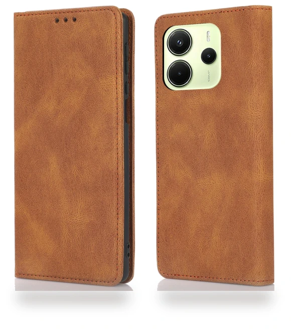 Wallet Magnetic Closing Leather Flip Phone Cover — Flip Cases, Smartwatch 2025