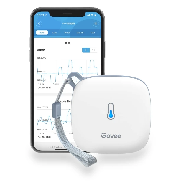 WiFi Thermometer Hygrometer — Home Climate Control, Govee