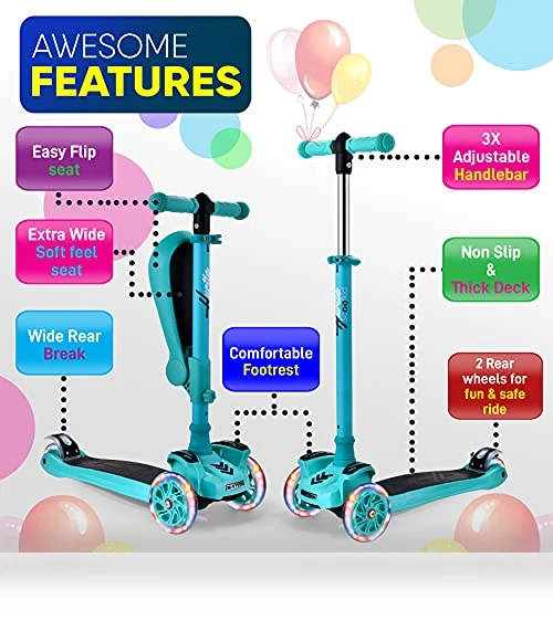 3-Wheeled Scooter for Kids — Electric Vehicles, Hurtle