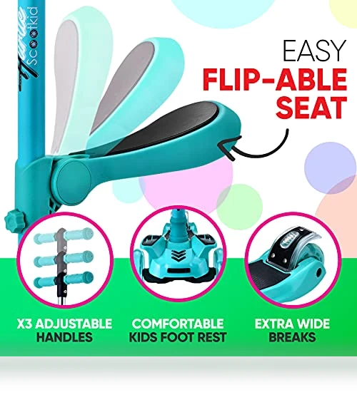 3-Wheeled Scooter for Kids — Electric Vehicles, Hurtle