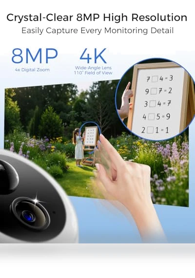 Wireless Outdoor Security Camera Kit — Outdoor Security Cameras, MUBILIFE