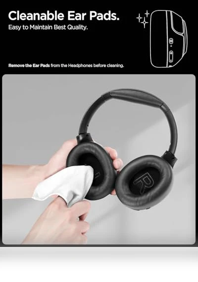 Active Noise Cancelling Headphones — Over-Ear Headphones, Spigen