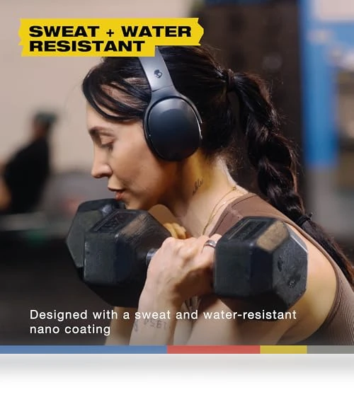 Active Wireless Bluetooth Headphones with Multi-Sensory Bass — In-Ear Headphones, Skullcandy