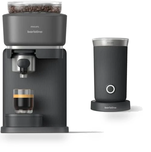 Baristina Espresso Machine with Milk Frother — Espresso Machines, Philips