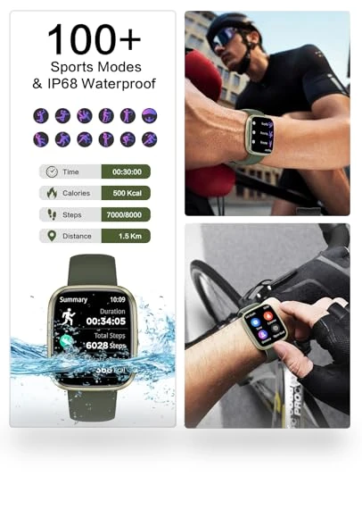Bluetooth Call Smartwatch — Smartwatches, EGQINR