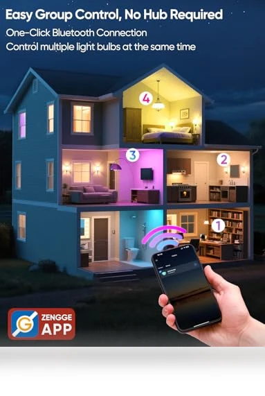Color Changing LED Light Bulbs — LED, Brightever