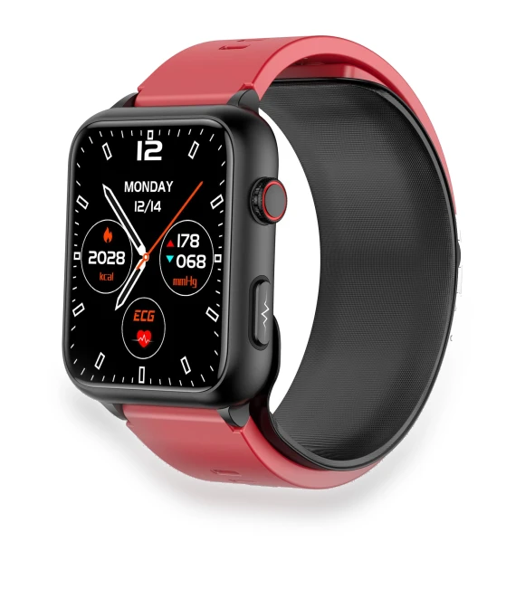 ECG+PPG Smart Watch with Blood Pressure Monitoring — Smartwatches, SACOSDING
