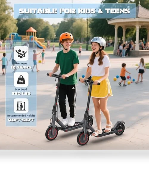 Electric Scooter for Big Kids 12+ — Push Scooters, WERHY