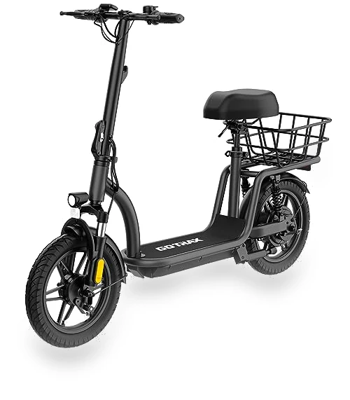 Electric Scooter with Seat — Electric Self-Balancing Scooters, Gotrax